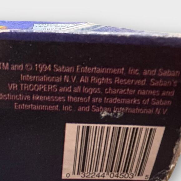Vintage 1994 VR Troopers Board Game-COMPLETE! 1990s Saban Power Rangers - Picture 3 of 6